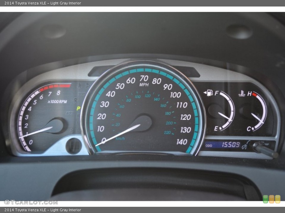 Light Gray Interior Gauges for the 2014 Toyota Venza XLE #101978288