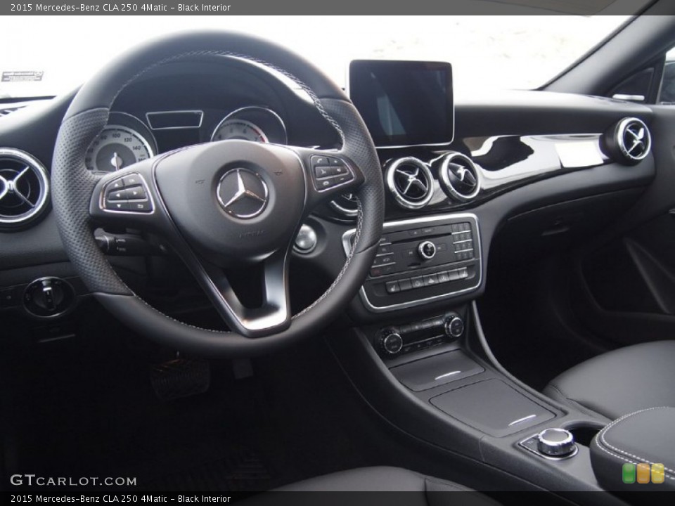 Black Interior Dashboard for the 2015 Mercedes-Benz CLA 250 4Matic #101983937