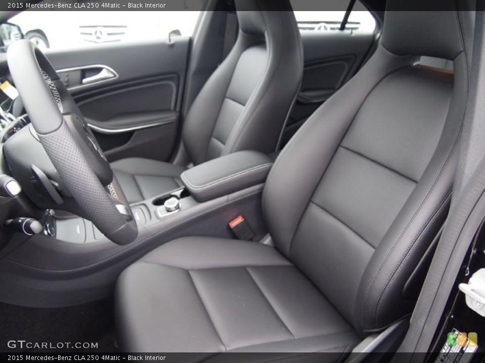 Black 2015 Mercedes-Benz CLA Interiors