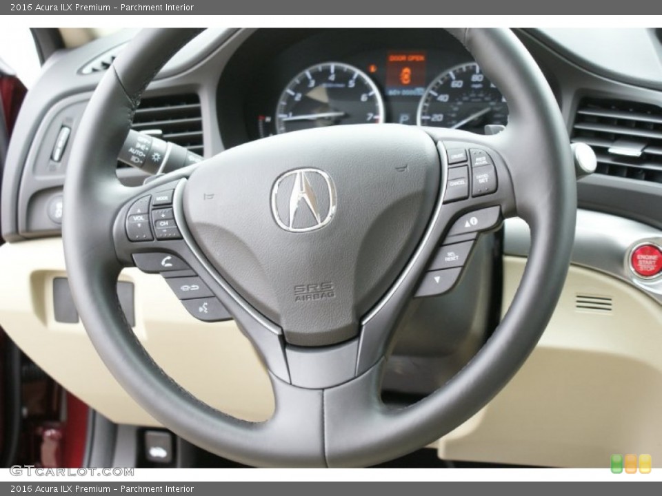 Parchment Interior Steering Wheel for the 2016 Acura ILX Premium #101984975