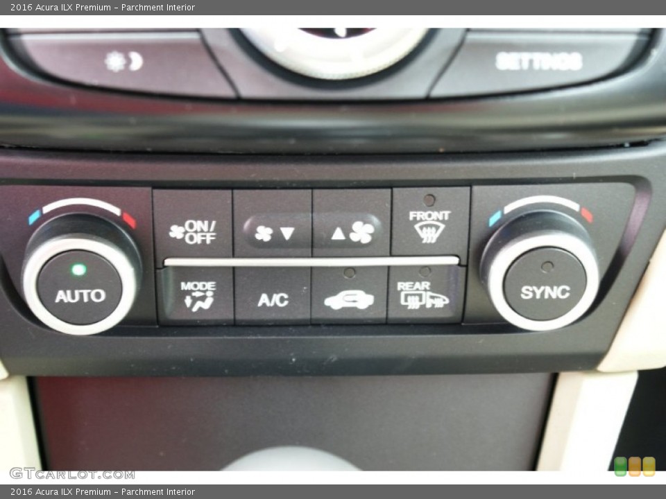 Parchment Interior Controls for the 2016 Acura ILX Premium #101985027