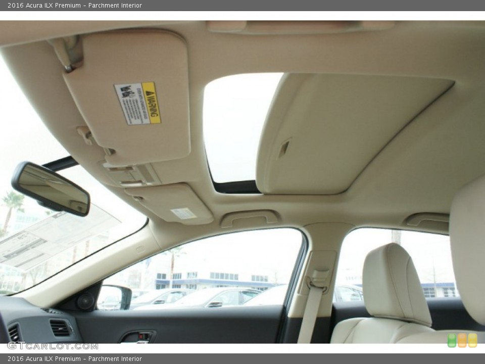 Parchment Interior Sunroof for the 2016 Acura ILX Premium #101985233