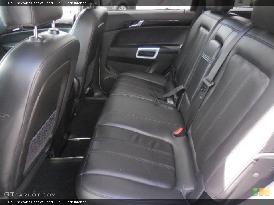 Black Interior Rear Seat for the 2015 Chevrolet Captiva Sport LTZ #101985590