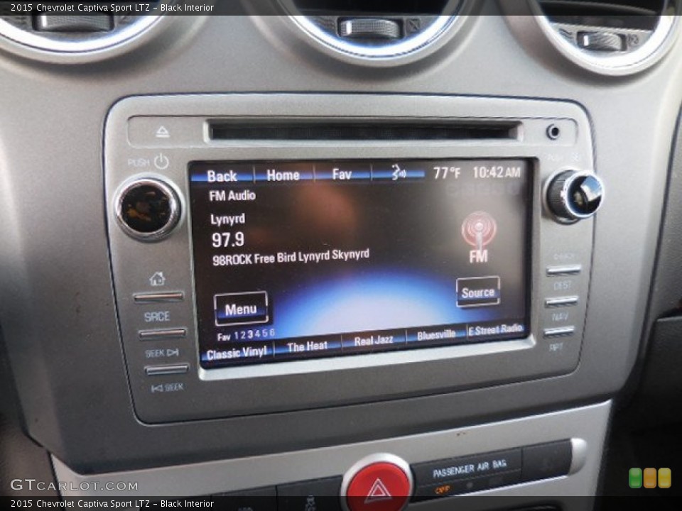 Black Interior Controls for the 2015 Chevrolet Captiva Sport LTZ #101985800