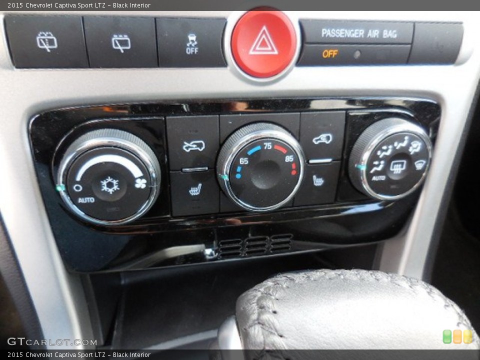 Black Interior Controls for the 2015 Chevrolet Captiva Sport LTZ #101985815