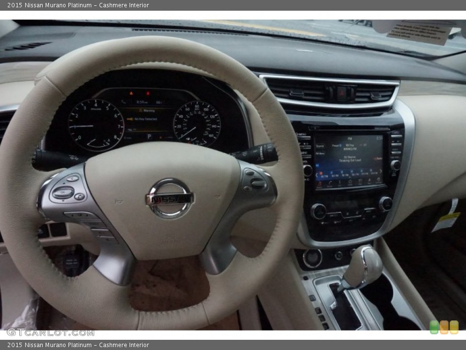 Cashmere Interior Steering Wheel for the 2015 Nissan Murano Platinum #101986712