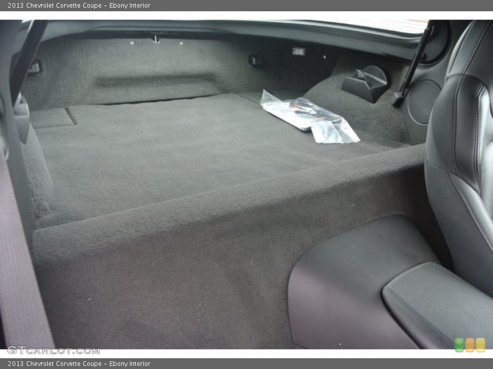 Ebony Interior Trunk for the 2013 Chevrolet Corvette Coupe #101987517