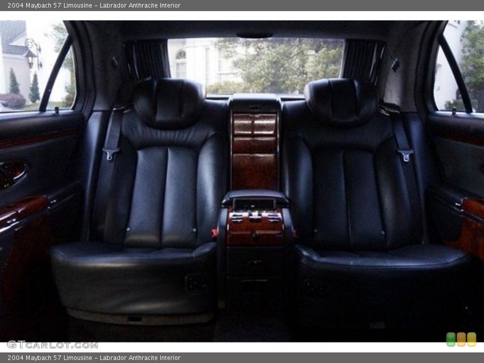 Labrador Anthracite Interior Rear Seat for the 2004 Maybach 57 Limousine #101994974