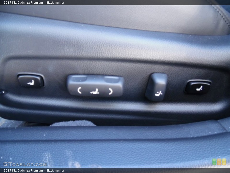 Black Interior Controls for the 2015 Kia Cadenza Premium #102001493