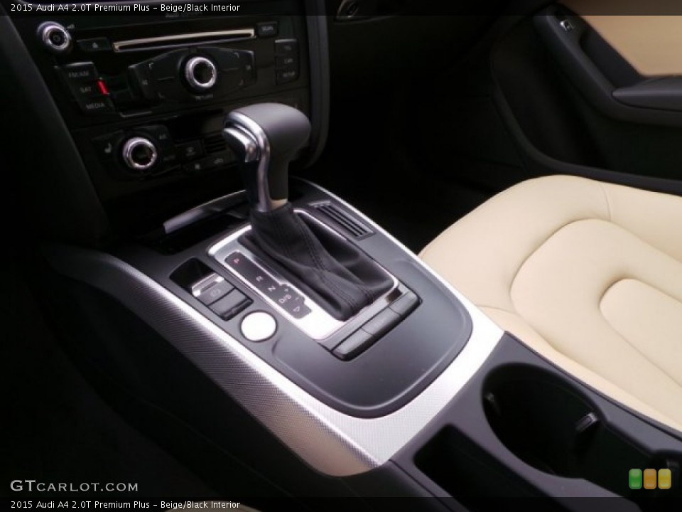 Beige/Black Interior Transmission for the 2015 Audi A4 2.0T Premium Plus #102001679
