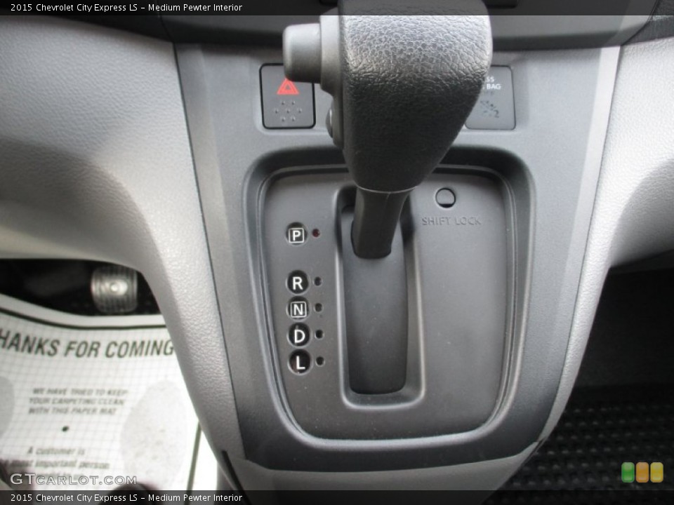 Medium Pewter Interior Transmission for the 2015 Chevrolet City Express LS #102002567