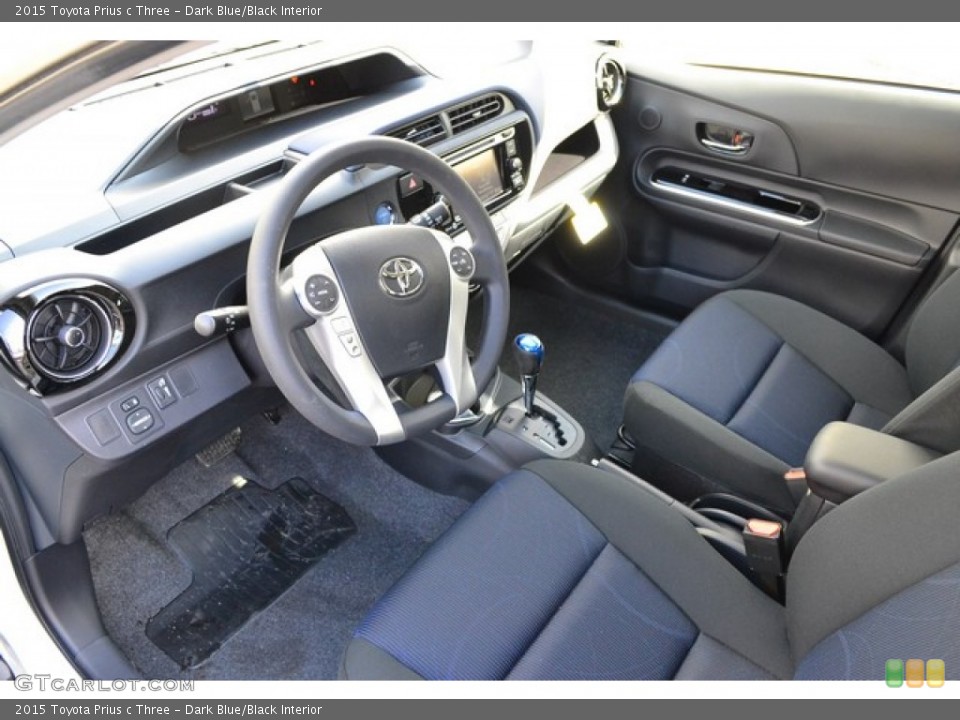 Dark Blue Black Interior Prime Interior For The 2015 Toyota