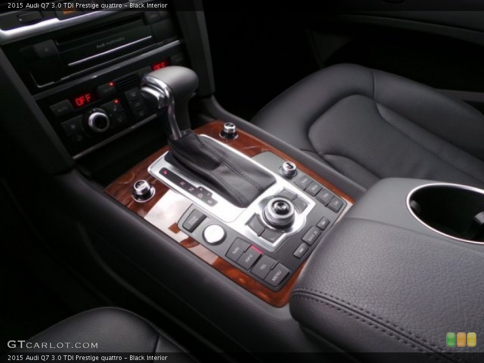 Black Interior Transmission for the 2015 Audi Q7 3.0 TDI Prestige quattro #102003182