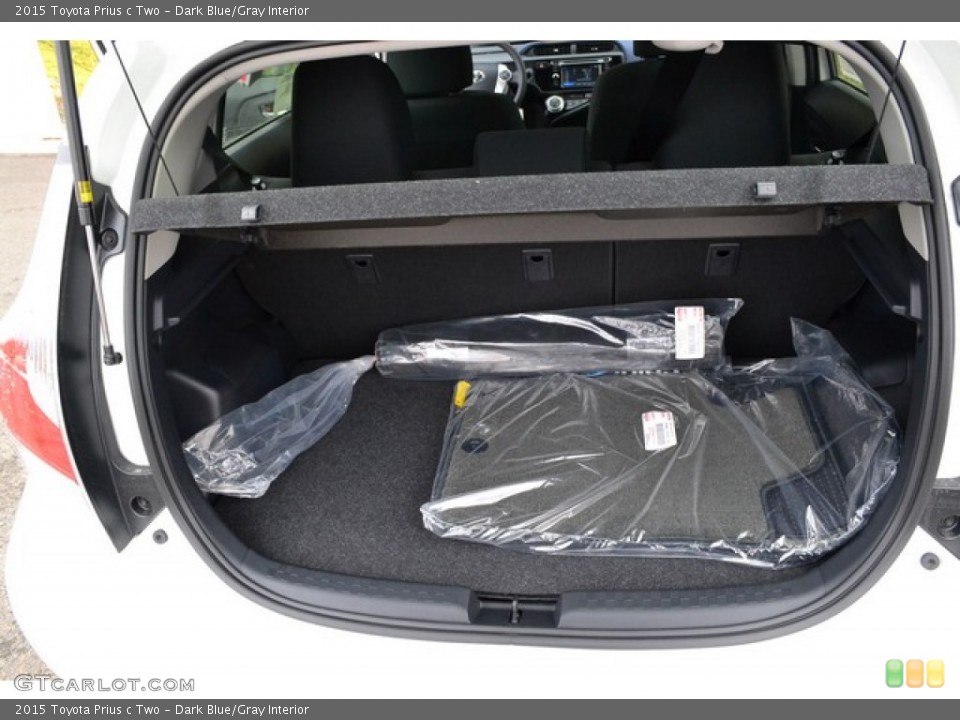 Dark Blue/Gray Interior Trunk for the 2015 Toyota Prius c Two #102003386