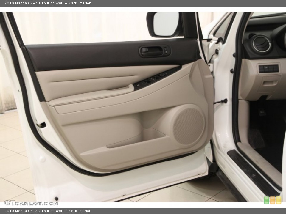 Black Interior Door Panel for the 2010 Mazda CX-7 s Touring AWD #102007316