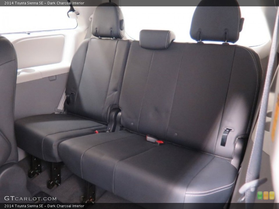 Dark Charcoal Interior Rear Seat for the 2014 Toyota Sienna SE #102008972
