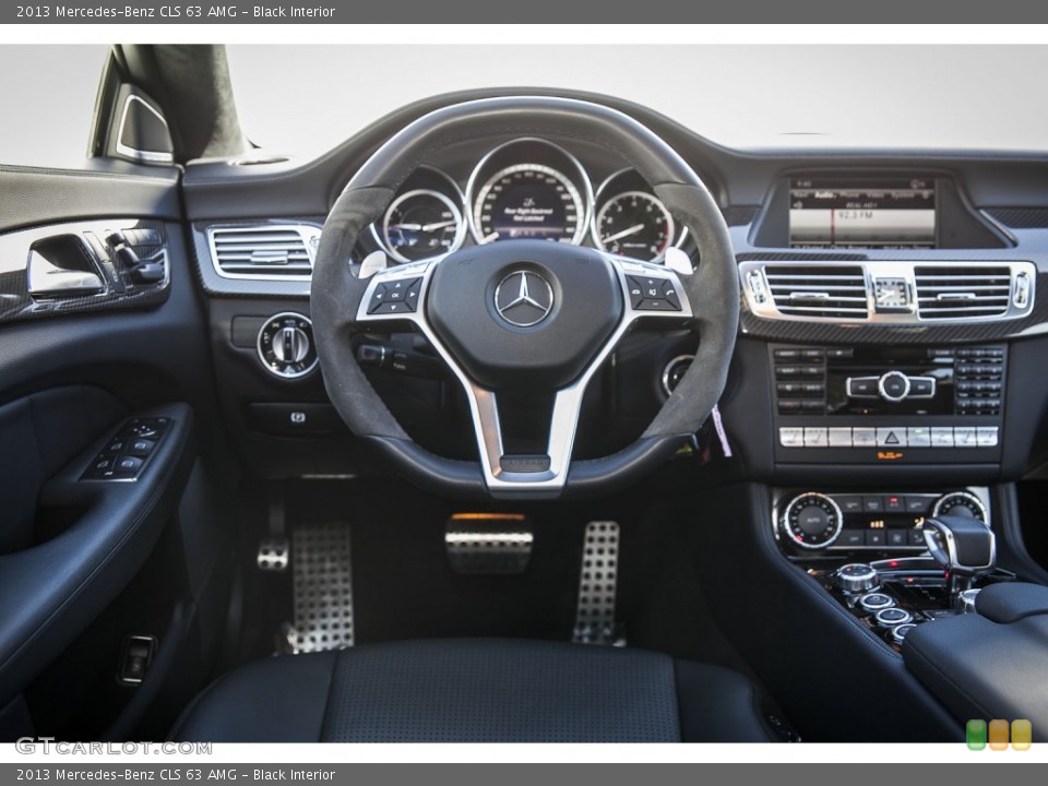 Black Interior Dashboard for the 2013 Mercedes-Benz CLS 63 AMG #102032592