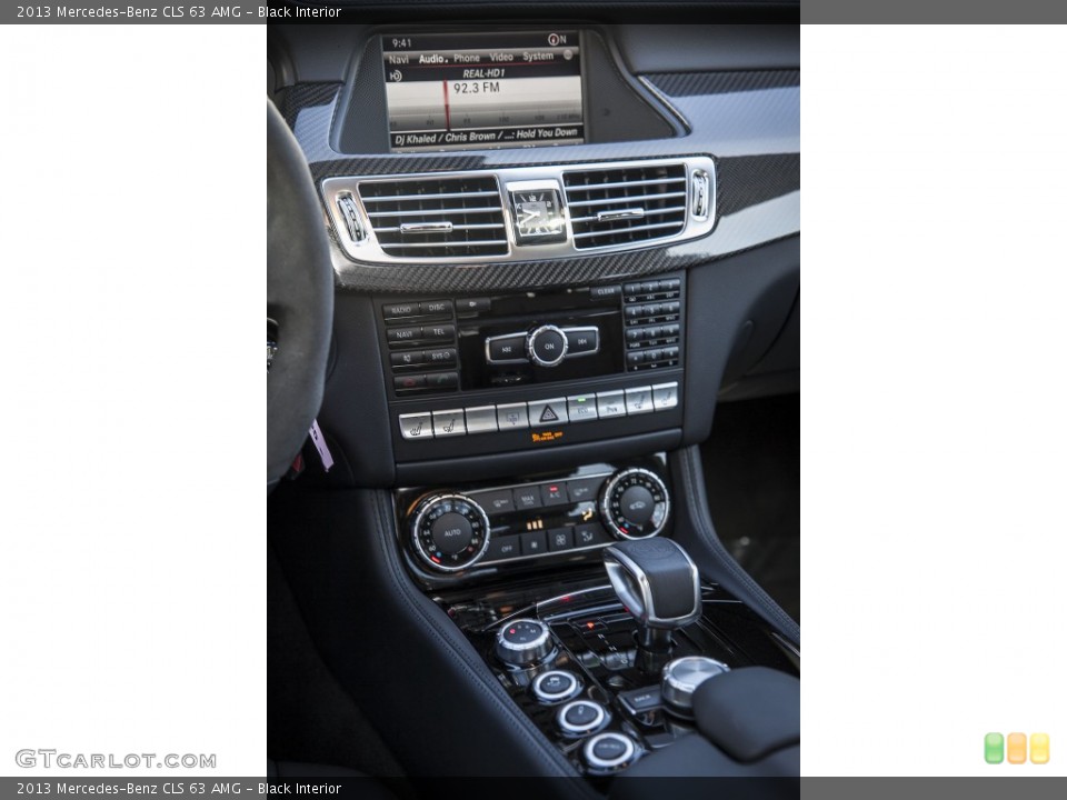 Black Interior Controls for the 2013 Mercedes-Benz CLS 63 AMG #102032628