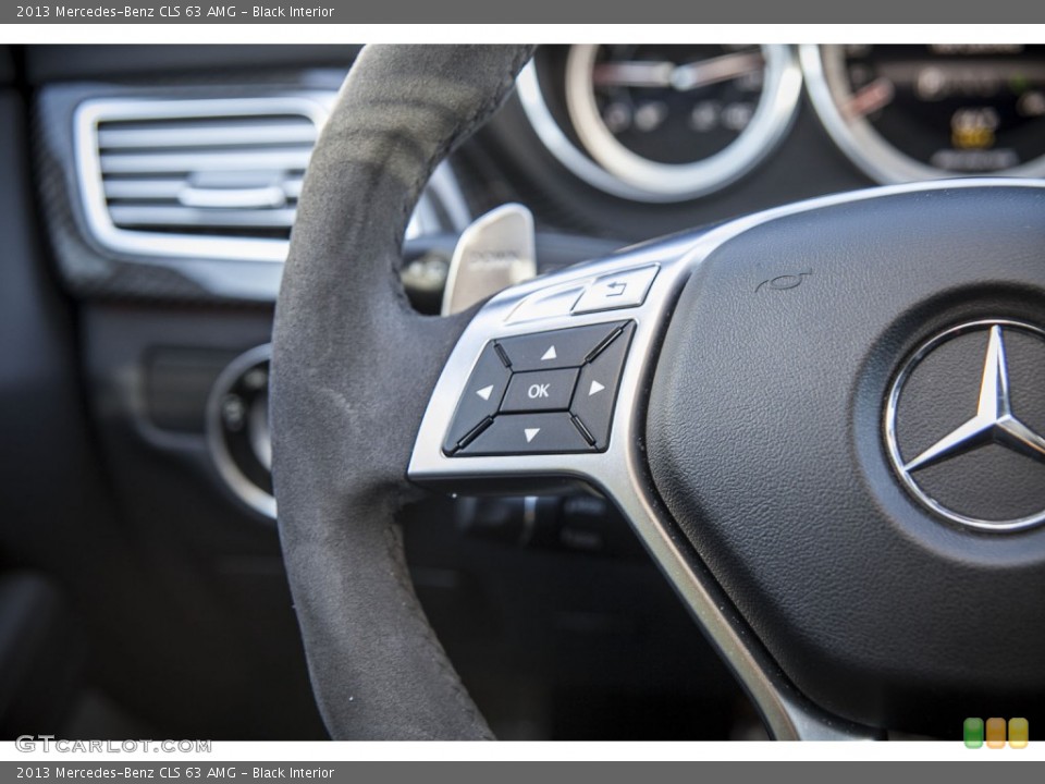 Black Interior Controls for the 2013 Mercedes-Benz CLS 63 AMG #102033026