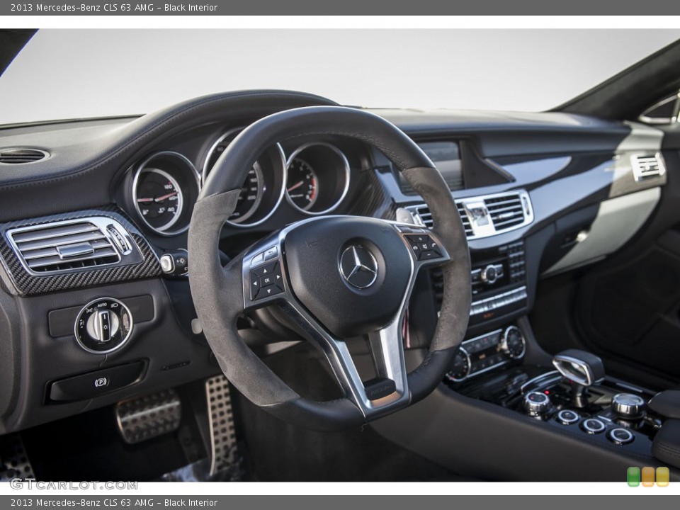 Black Interior Dashboard for the 2013 Mercedes-Benz CLS 63 AMG #102033066