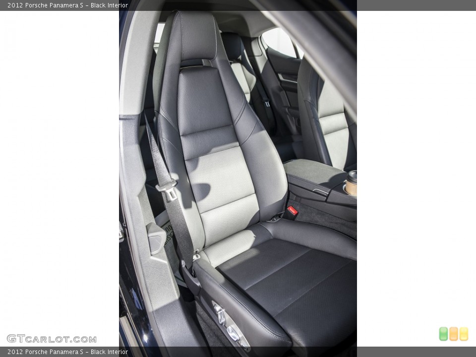 Black Interior Front Seat for the 2012 Porsche Panamera S #102034269