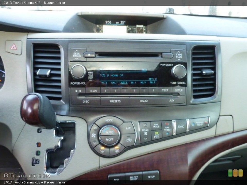 Bisque Interior Controls for the 2013 Toyota Sienna XLE #102044755