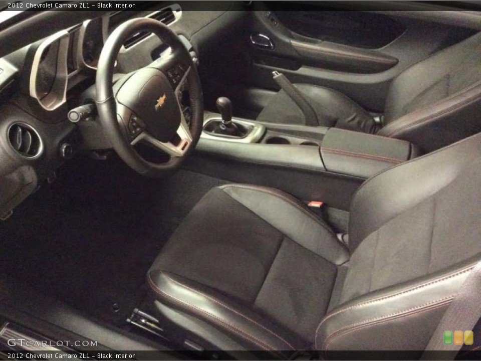 Black Interior Photo for the 2012 Chevrolet Camaro ZL1 #102050769
