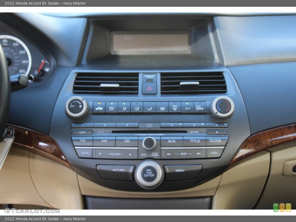 Ivory Interior Controls for the 2012 Honda Accord EX Sedan #102056649