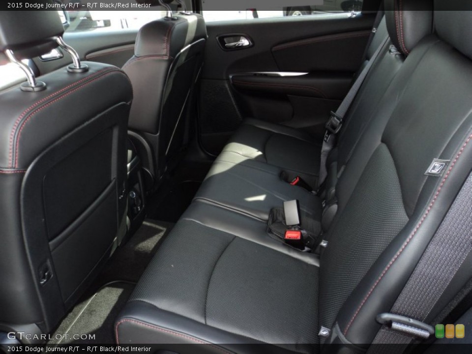 R/T Black/Red Interior Rear Seat for the 2015 Dodge Journey R/T #102059343