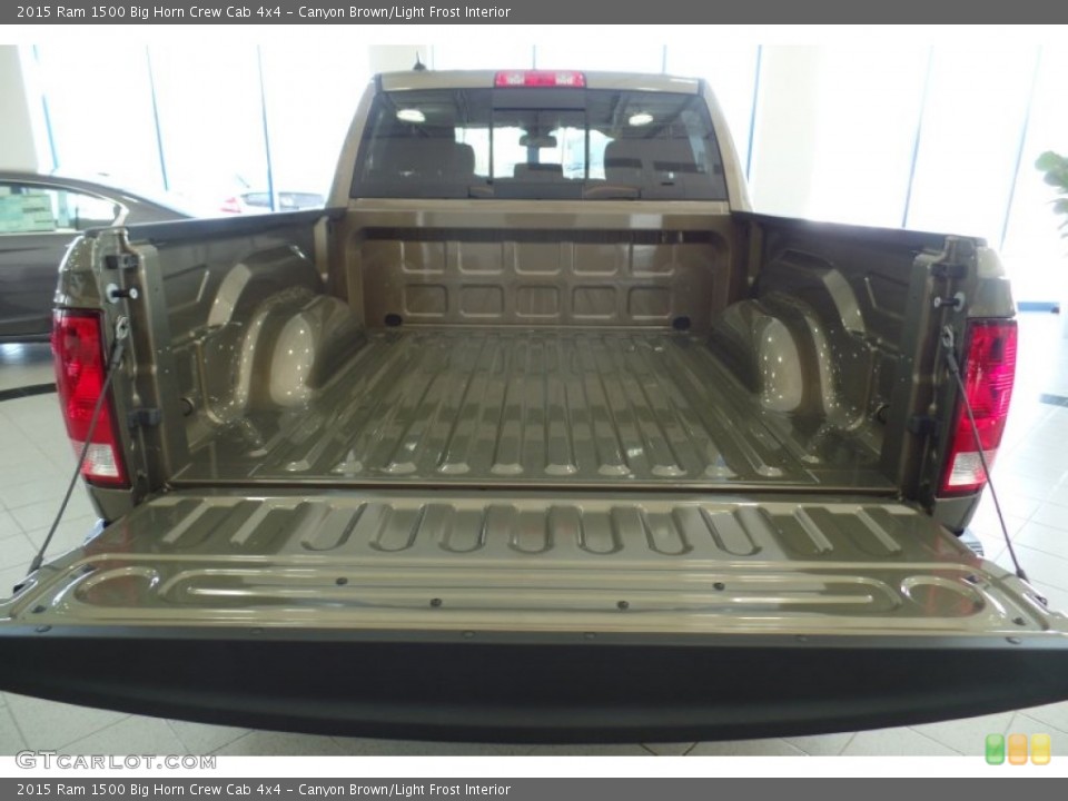 Canyon Brown/Light Frost Interior Trunk for the 2015 Ram 1500 Big Horn Crew Cab 4x4 #102063882