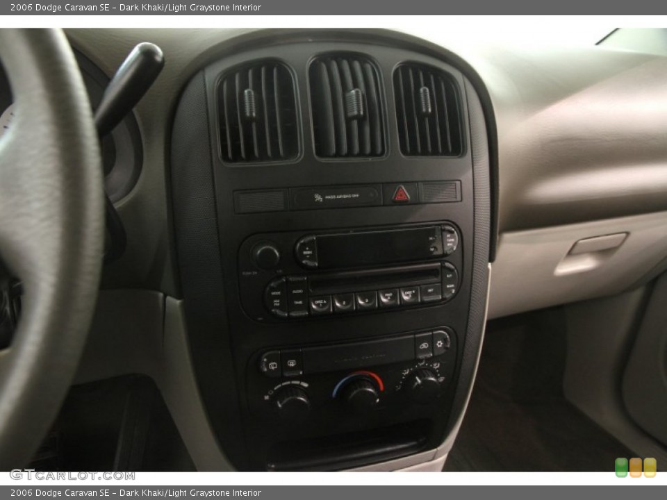 Dark Khaki/Light Graystone Interior Controls for the 2006 Dodge Caravan SE #102065670