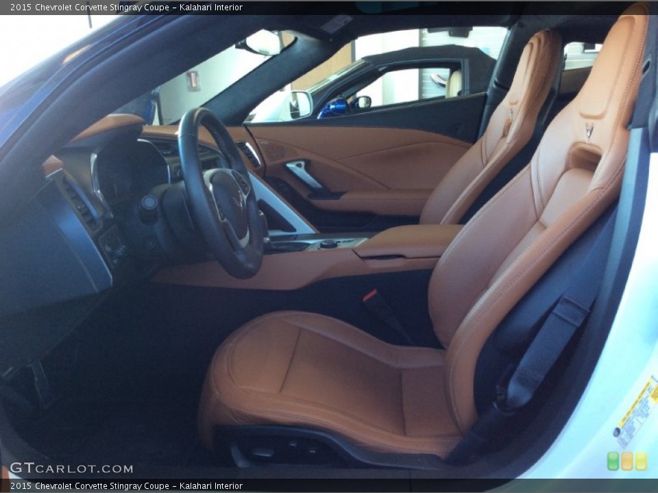 Kalahari Interior Front Seat For The 2015 Chevrolet Corvette