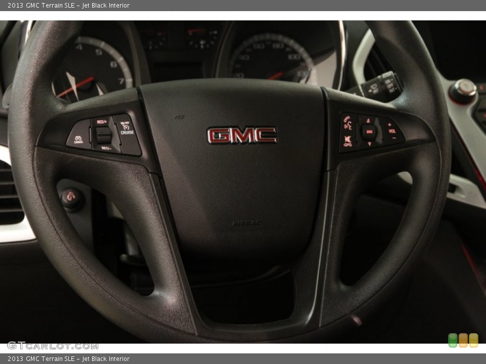 Jet Black Interior Steering Wheel for the 2013 GMC Terrain SLE #102071316