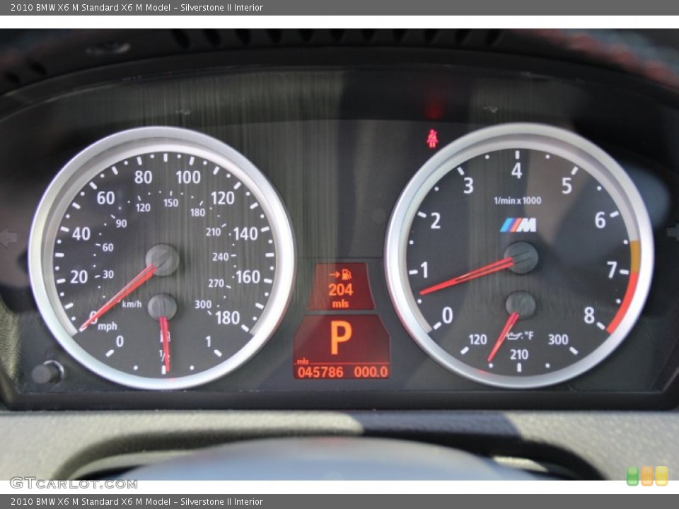 Silverstone II Interior Gauges for the 2010 BMW X6 M  #102073968
