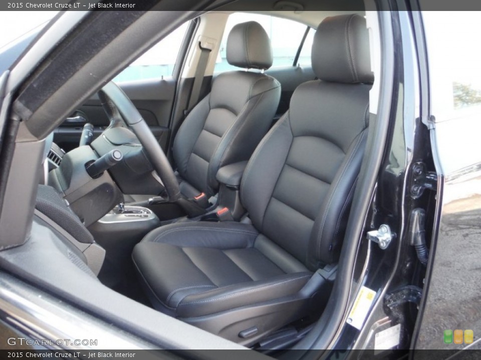 Jet Black Interior Front Seat for the 2015 Chevrolet Cruze LT #102077154