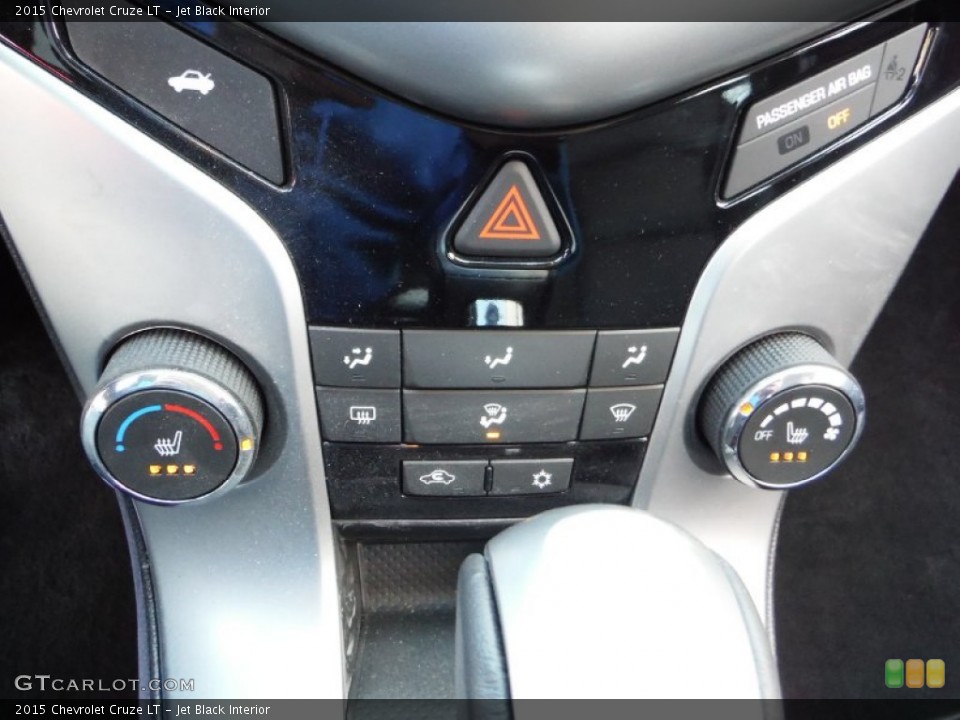 Jet Black Interior Controls for the 2015 Chevrolet Cruze LT #102077244