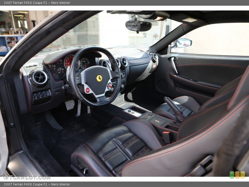 Nero Interior Photo for the 2007 Ferrari F430 Coupe F1 #102078294