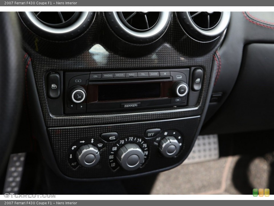 Nero Interior Controls for the 2007 Ferrari F430 Coupe F1 #102078467