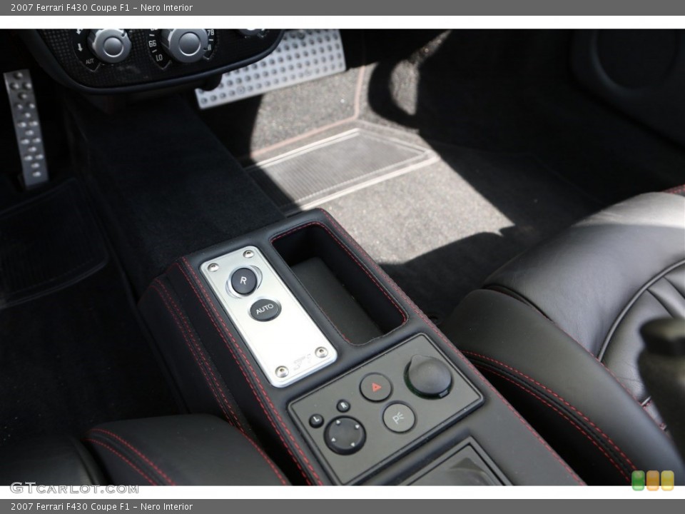 Nero Interior Controls for the 2007 Ferrari F430 Coupe F1 #102078552