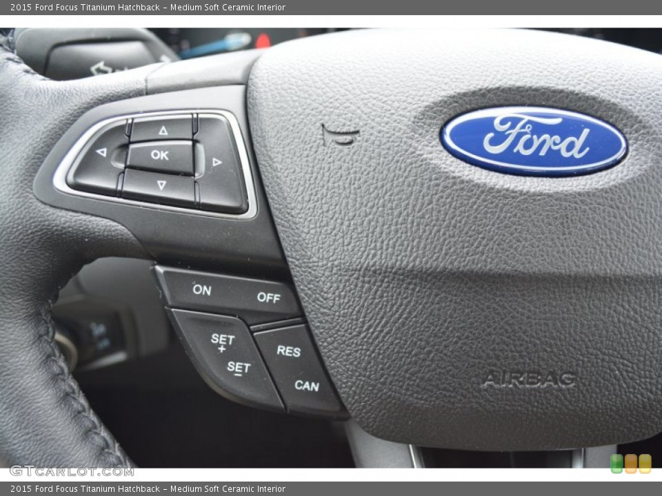 Medium Soft Ceramic Interior Controls for the 2015 Ford Focus Titanium Hatchback #102078561
