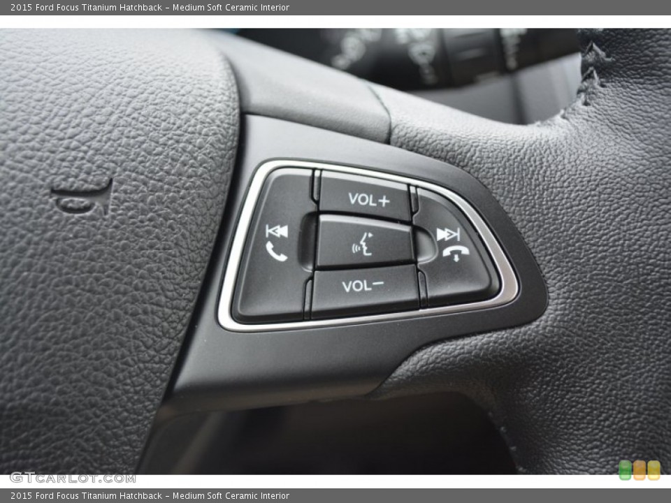 Medium Soft Ceramic Interior Controls for the 2015 Ford Focus Titanium Hatchback #102078582