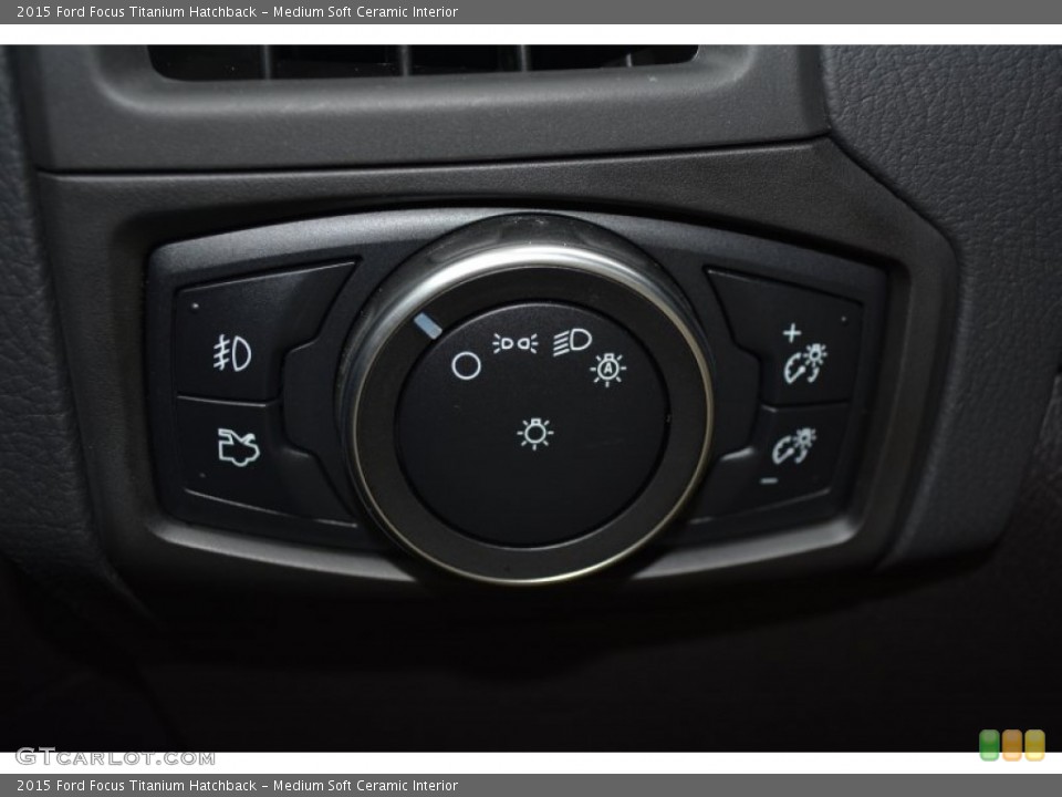 Medium Soft Ceramic Interior Controls for the 2015 Ford Focus Titanium Hatchback #102078609