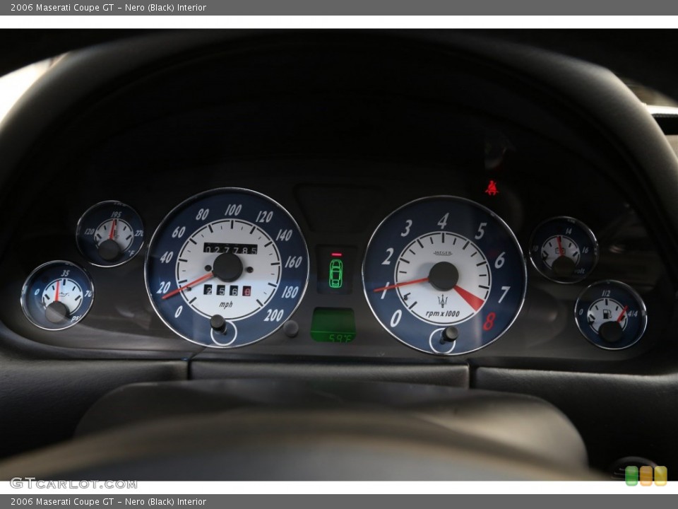 Nero (Black) Interior Gauges for the 2006 Maserati Coupe GT #102079539
