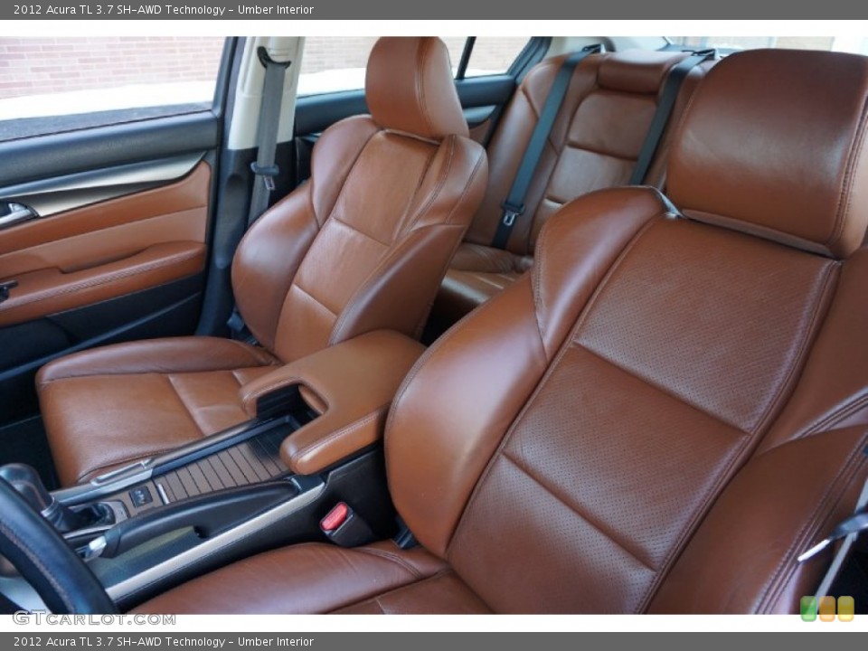 Umber Interior Front Seat for the 2012 Acura TL 3.7 SH-AWD Technology #102080172