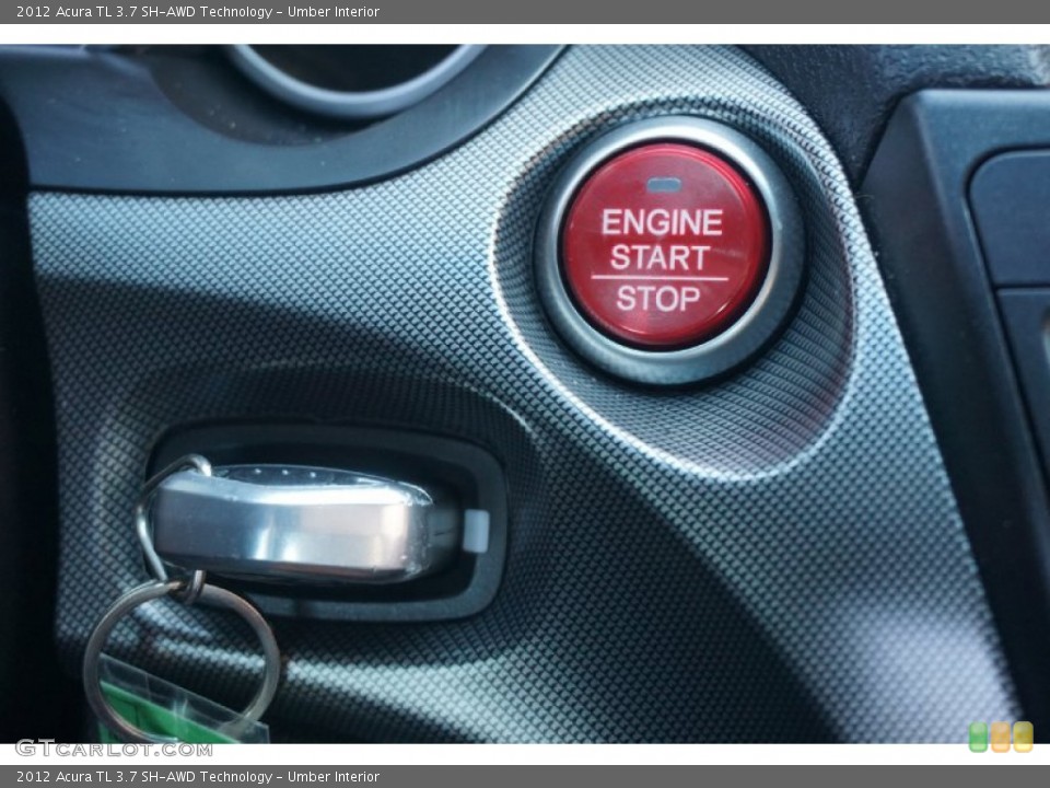 Umber Interior Controls for the 2012 Acura TL 3.7 SH-AWD Technology #102080361
