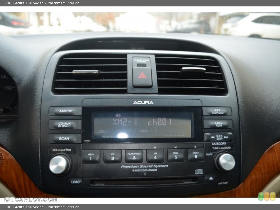 Parchment Interior Controls for the 2008 Acura TSX Sedan #102081930