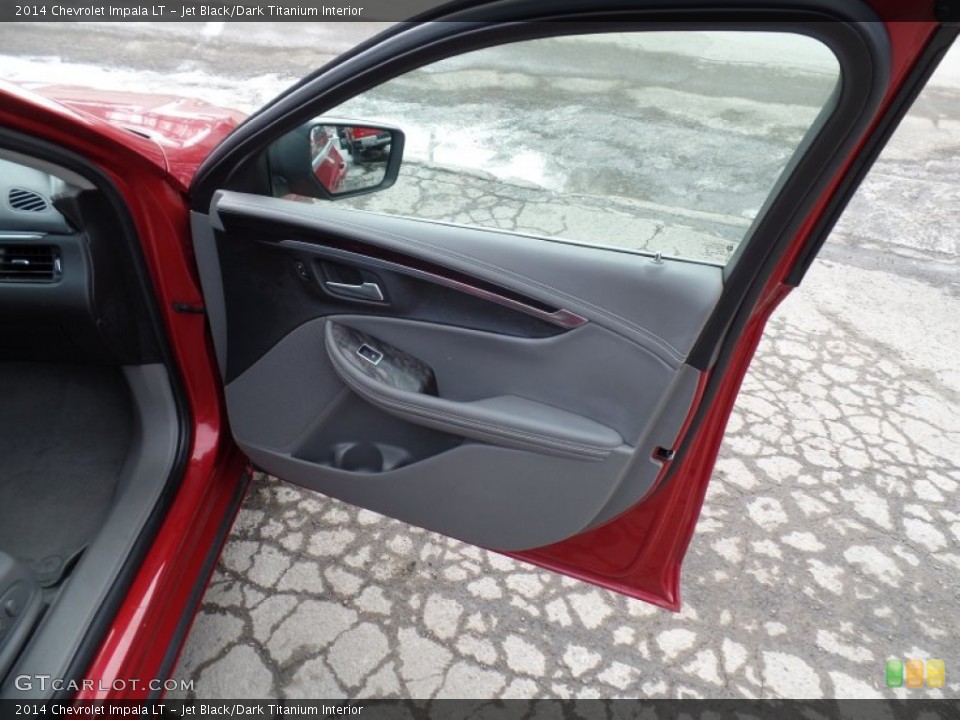 Jet Black/Dark Titanium Interior Door Panel for the 2014 Chevrolet Impala LT #102087063