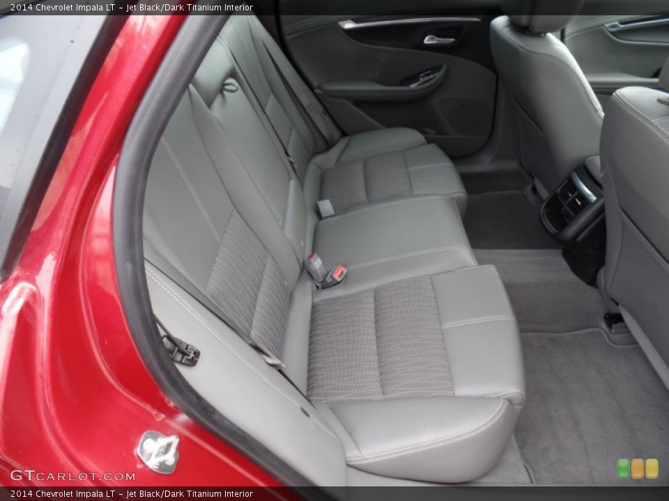 Jet Black/Dark Titanium Interior Rear Seat for the 2014 Chevrolet Impala LT #102087184