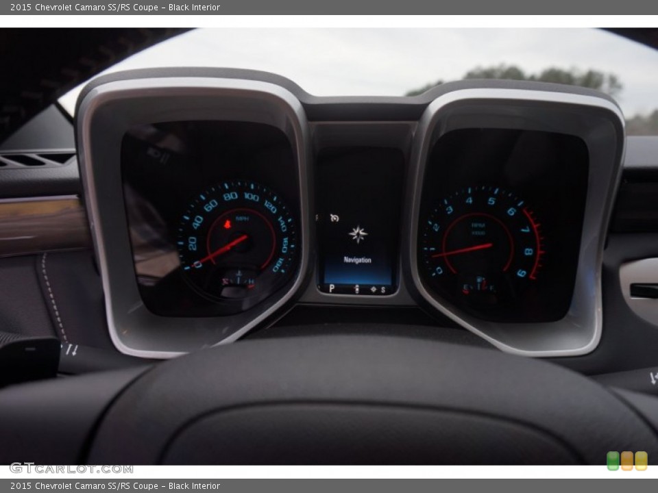 Black Interior Gauges for the 2015 Chevrolet Camaro SS/RS Coupe #102087717