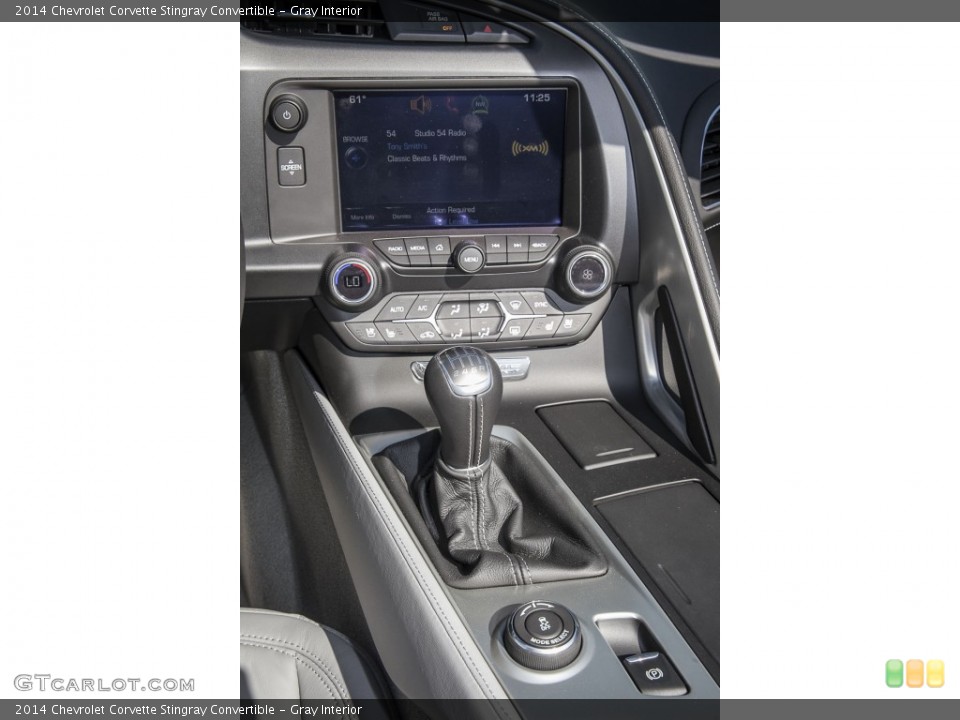 Gray Interior Transmission for the 2014 Chevrolet Corvette Stingray Convertible #102089432